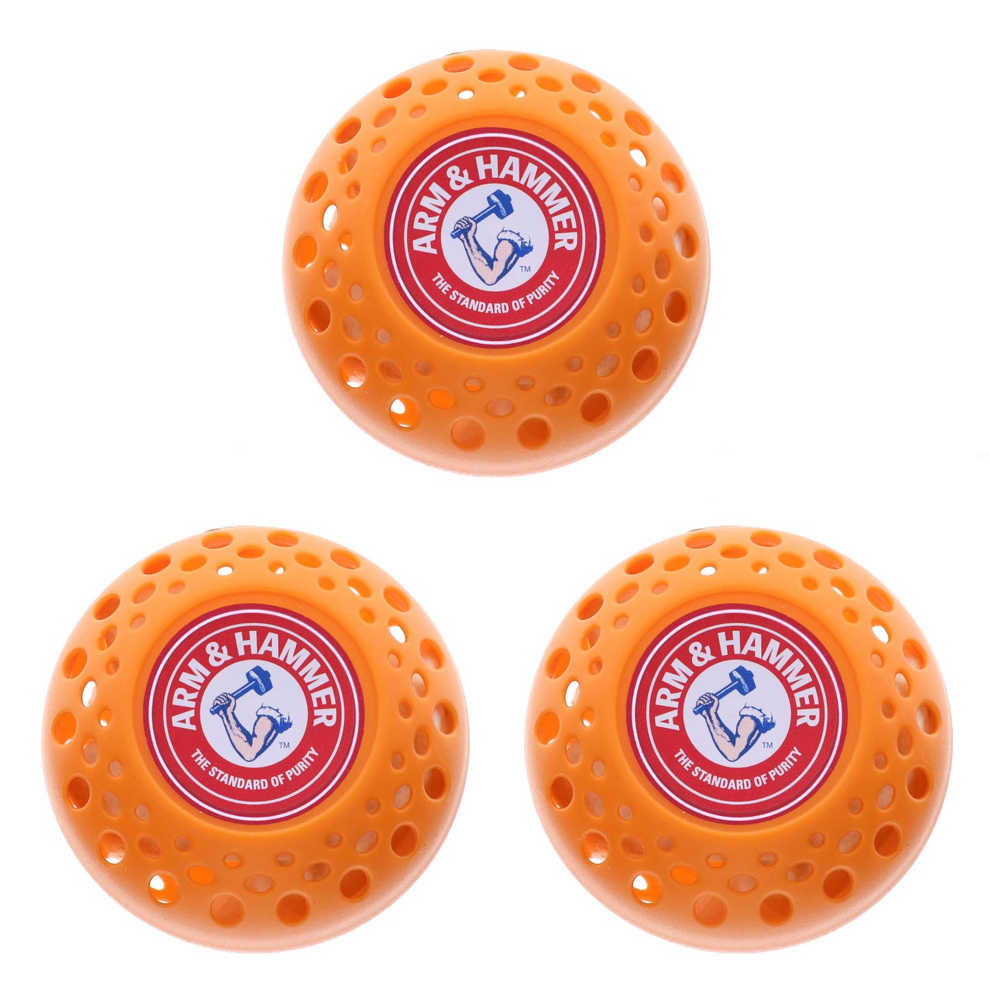 Arm & Hammer OdorBusterz® Odor Eliminator Balls, Fresh Burst, 3 Count - Baking Soda Odor Control for Closets, Drawers, Hampers & Small Spaces