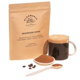 Mushroom Coffee by Bloomable Premium Instant Coffee with Lion's Mane, Reishi, Chaga Mushroom Extracts | Improve Focus, Memory, & Immunity | 30