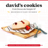 David’s Cookies Cheesecakes - Creamy, Classic Bakery Dessert Perfect for Any Occasion - Great Gift Idea for Women, Men, and Kids for Delivery - Fruit