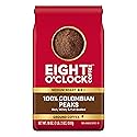 Eight O'Clock Coffee 100% Arabica Colombian Peaks, Medium Roast, Ground Coffee, Kosher Certified, 18 Ounce (Pack of 1)