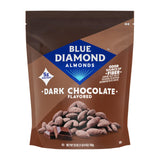 Blue Diamond Almonds, Oven Roasted Dark Chocolate Flavored Snack Nuts, Plant-Based Protein and Fiber, Perfect for Events, Holidays, Parties