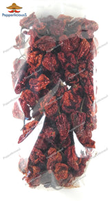 100 Whole Dried Carolina Reaper Chili Pepper Pods
