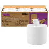 Cascades PRO Select Centerpull Hand Towel 2-Ply - Center Pull Paper Towel for Dispensers - Universal Fit - Premium Bulk - 600 Sheets/Roll, 6 Rolls