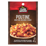 Club House Poutine Gravy Mix, 42g/1.5oz (Imported from Canada)