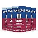 Caffè Borbone Espresso Intenso Aluminum Capsules Compatible with Nespresso Original Machines, Dark Roast, 50 Count