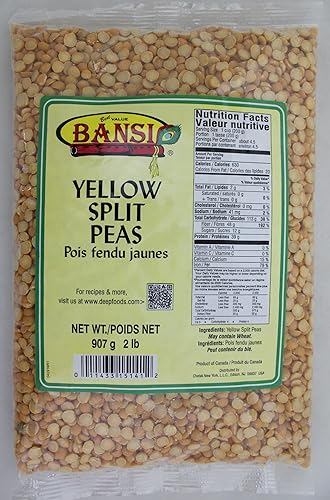 Yellow Split Peas 2 Lb
