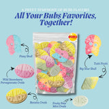 BUBS Swedish Candy Mix 1 lb - Authentic Sweet and Sour Swedish Gummies - Gelatin-Free Vegan Gummy Candy Assortment, Imported from Sweden - Foam Candy
