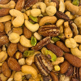Belmont Peanuts Gourmet Sea-Salted Mixed Nuts, 18 oz (1 Pack) - Cashews, Almonds, Pecans, Filberts, Pistachios - Only 7 Simple Ingredients, No