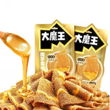 Sesame Sauce Flavor Hairy Tripe Konjac Snack, Mild and Non-Spicy Mix, Double-Sided Cut Flower Craft, 90g (9g x 10 Packs) 3.17oz
