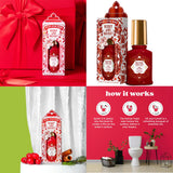 Poo-Pouri Before-You-Go Holiday Toilet Spray, Berry and Bright, 2 Fl Oz Pack of 2 - Cranberry, Cinnamon and Balsam Fir