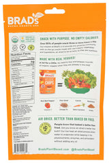 3oz Cheddar Flavor - Famous Brads Raw Chips - Vegan, Gluten Free, Natural, Healthy Snack
