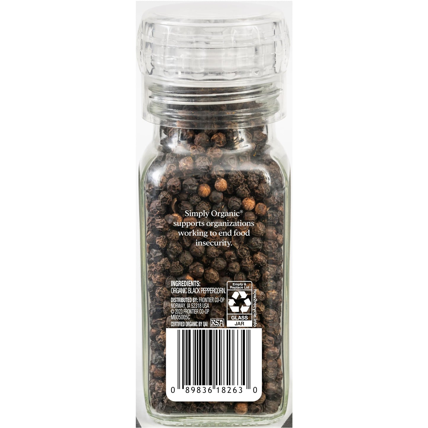 Simply Organic Daily Grind, Certified Organic | 2.65 oz | Piper nigrum L.