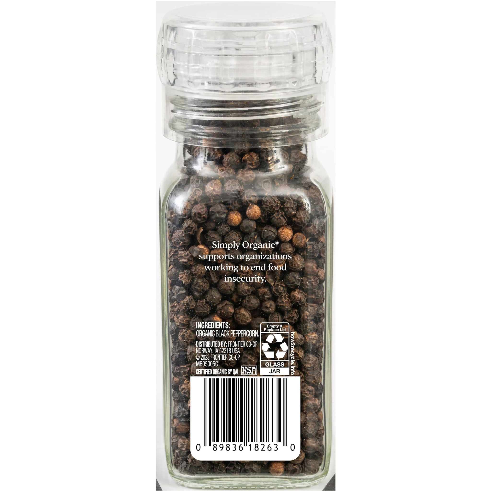 Simply Organic Daily Grind, Certified Organic | 2.65 oz | Piper nigrum L.