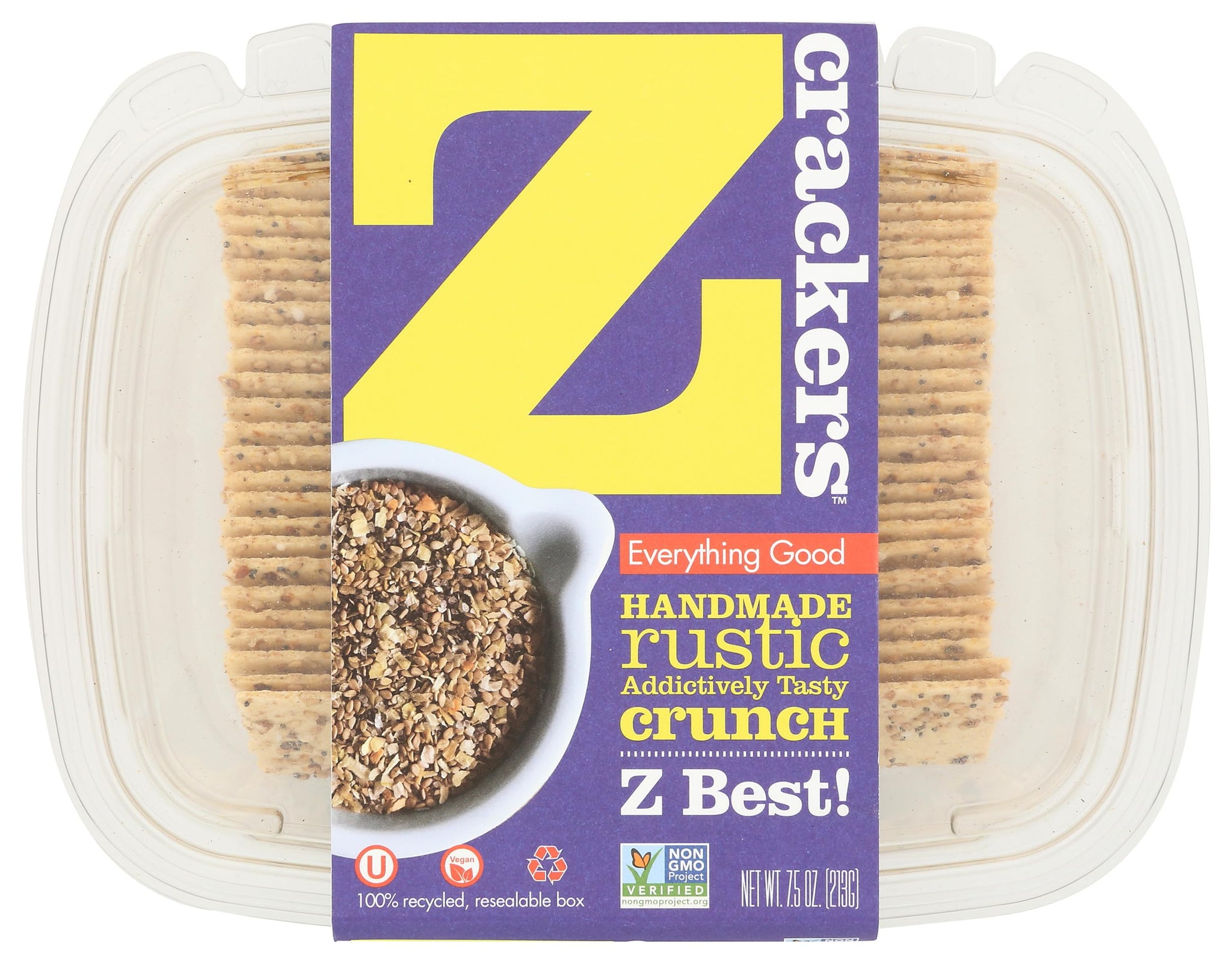 Z Crackers, Crackers Everything, 7.5 Ounce