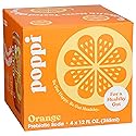 Poppi Orange Prebiotic Soda 4 pack