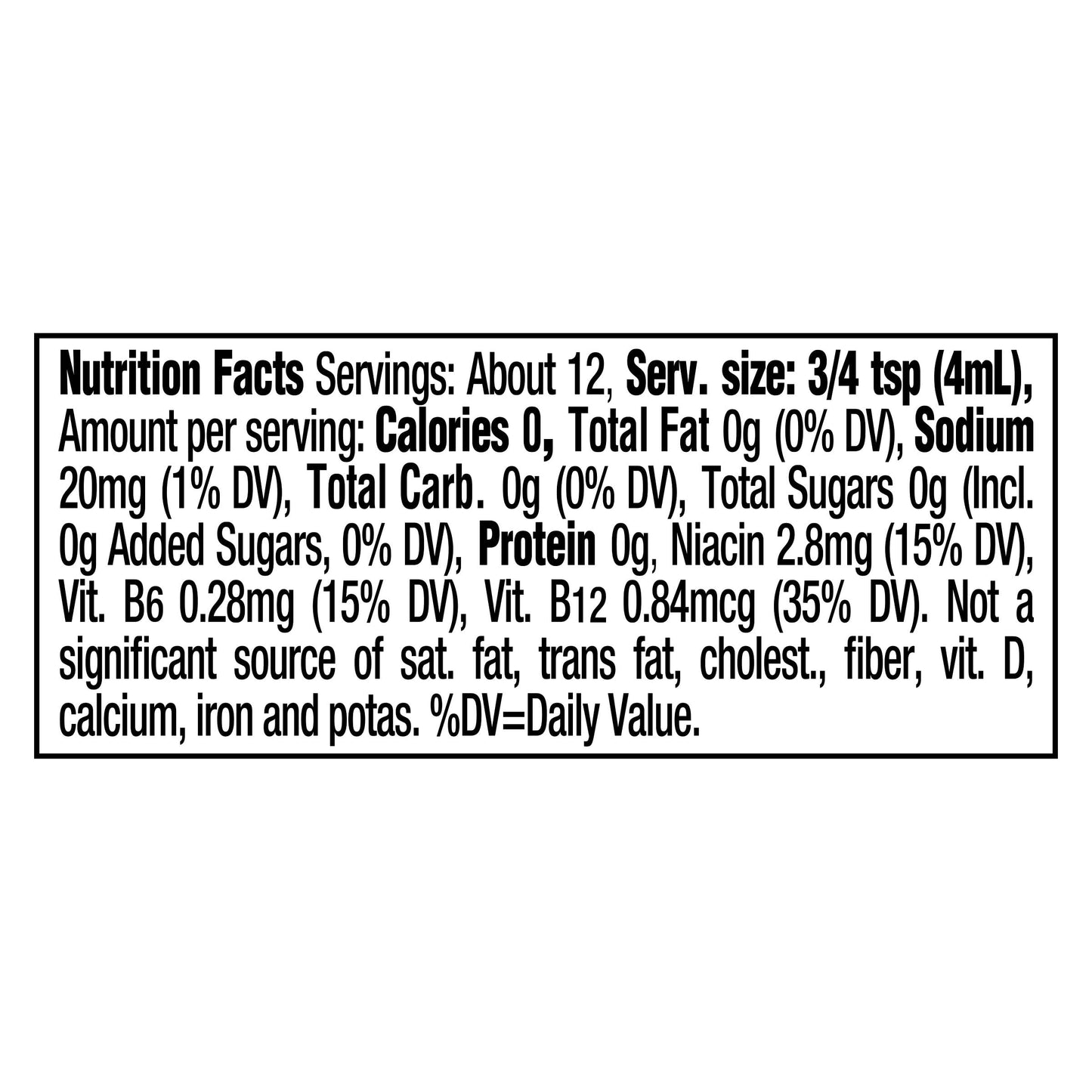 mio Energy Black Cherry Flavored with Other Natural Flavor Liquid Water Enhancer, 1.62 fl oz Bottle
