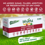 bfruitful Freeze-Dried Apple, Freeze Dried Fruit Snacks, Dried Apples with No Sugar Added, Vegan, Non GMO, Kosher, Wholesome Snack for Kids or Adults