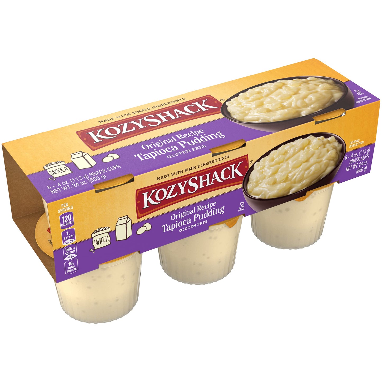 Kozy Shack Tapioca Pudding, 23.92 OZ