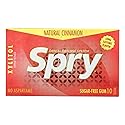 Spry Fresh Natural Xylitol Chewing Gum Dental Defense System - Aspartame-Free, Sugar-Free, Non-GMO, Gluten-Free (Cinnamon, 10 Count Blister Cards