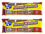2 Set of 2 Pack - Lil Dutch Maid Almond Windmill Snack Cookies 10oz