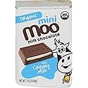 Moo Chocolate, Organic Bar Milk Chocolate Creamy Filling Mini, 0.7 Ounce