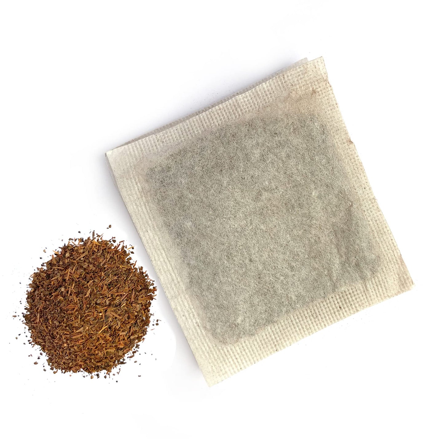 Pau D'arco Herbal Tea, by Herb Co, All-Natural Ipe Roxo Bark, Caffeine Free, Kosher, Approximately 50 Unbleached Bags, 1/4 lb