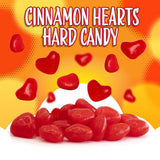 Cinnamon Hearts | 2 Pound Bag | Red Spicy Hard Candy Bulk | Heart Shaped Cinnamon Candy Bits for Baking, Decorating, Gifting, and Snacking | Retro