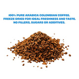 Cloud Coffee Bold and Strong Premium Freeze Dried Instant Coffee, 6 Extra Large Single-Serve Packets