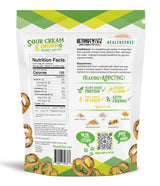 BeyondTwistz Low Carb Pretzels, Sour Cream and Onion, Keto Friendly, 2g Net Carbs, 18g Protein, Powered By HealthSense® High Fiber Wheat Flour, Family