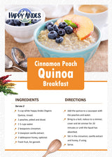 Happy Andes Tri-Color Organic Whole Grain Quinoa Non-GMO, Non Gluten, Ready to Cook Food for Oats & Seeds Recipes, Healthy Meal with Vitamins & Protein, Best Value, 3 lb