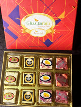Ghasitaram Gifts Jaiccha Christmas Gifts Assorted Chocolate Bites in Premium Box