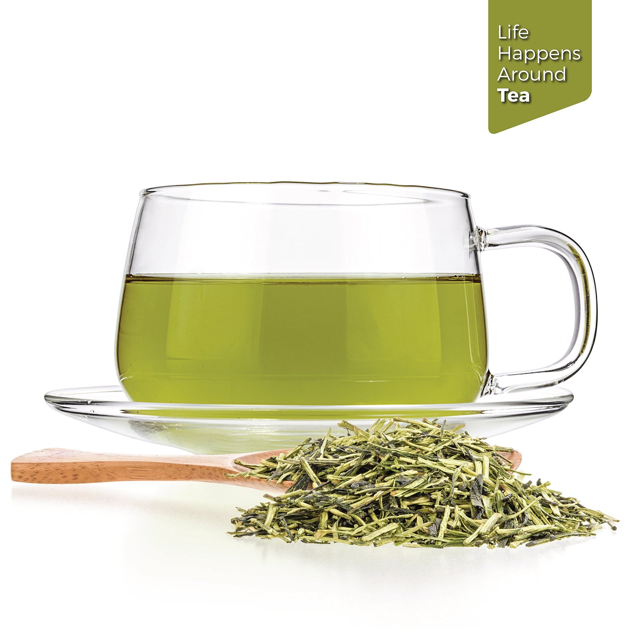 Tealyra - Premium Kukicha Twig Kabuse - Japanese Green tea - Loose Leaf Tea - Mild Slightly Nutty Flavour - High Level of Antioxidants - Caffeine
