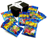 Rips Strawberry & Green Apple Bite-Size Licorice Pieces, 4 oz Bags in a Gift Box (Pack of 6)