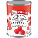 Duncan Hines Wilderness Raspberry Pie Filling and Topping, 21 oz.