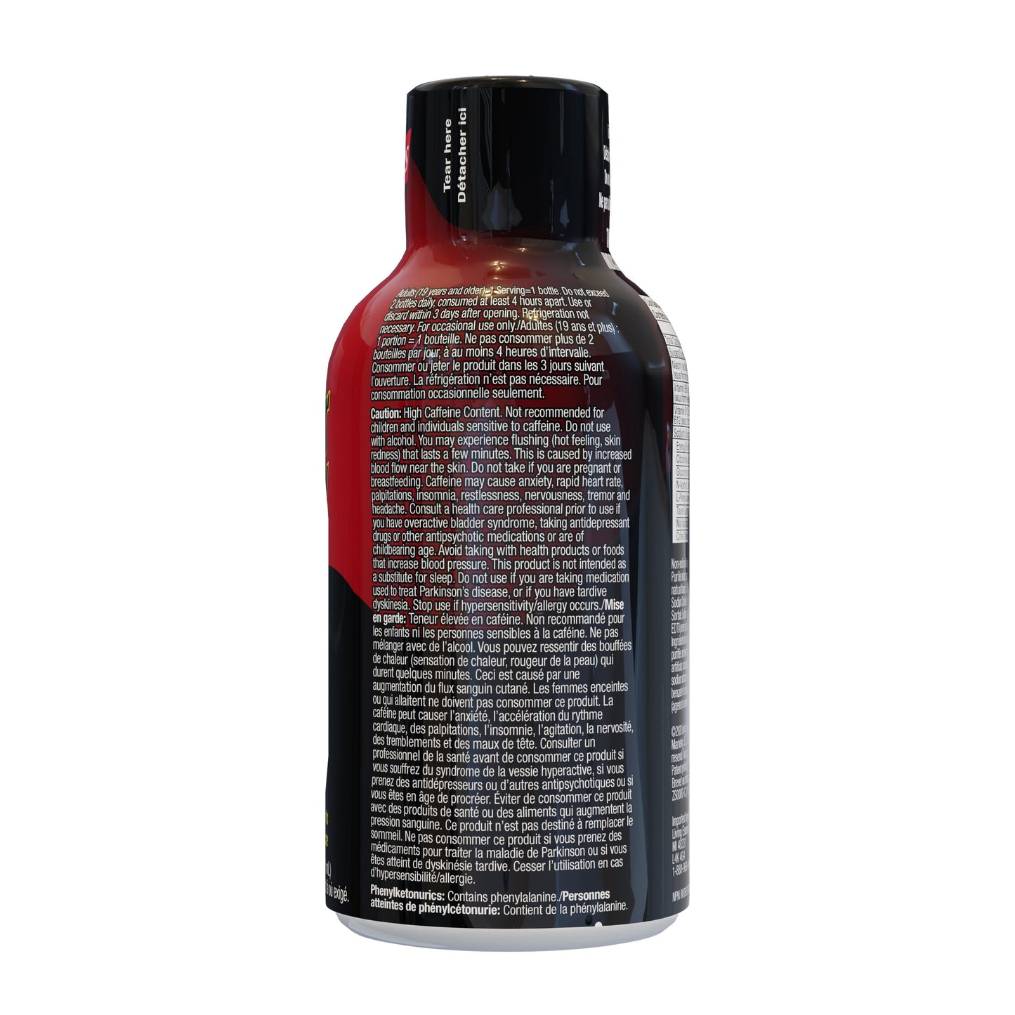 5-hour Energy - Extra Strength - Berry - 1 box of 12 x 57ml bottles