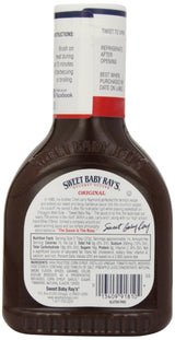 Sweet Baby Rays Barbecue Sauce, Original, 18 oz