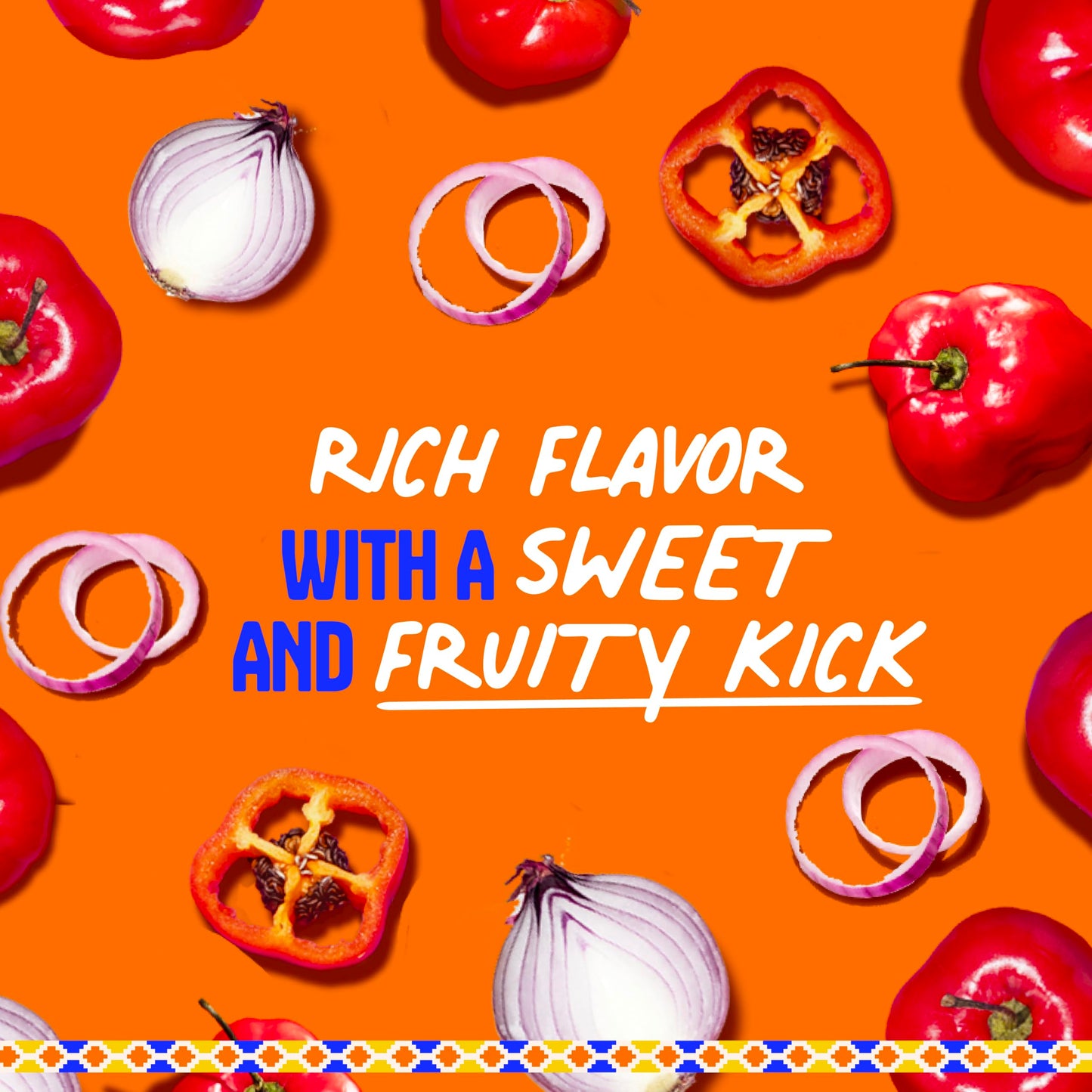 Tari Hot Sauce - Tropical Kick - Sweet & Chunky Kick - 11.8oz