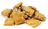 Gourmet Peanut Brittle by Its Delish, 2 lbs Bulk Bag | Handmade Old-Fashioned Style | Beautiful & Delicious Square Cut Pieces of Peanuts Brittle Candy