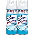 Lysol Disinfectant Spray, Household Cleaning Supplies, Disinfecting Multi-Purpose Room Spray, Antibacterial Sanitizer, Deodorizer, Kills Hantavirus
