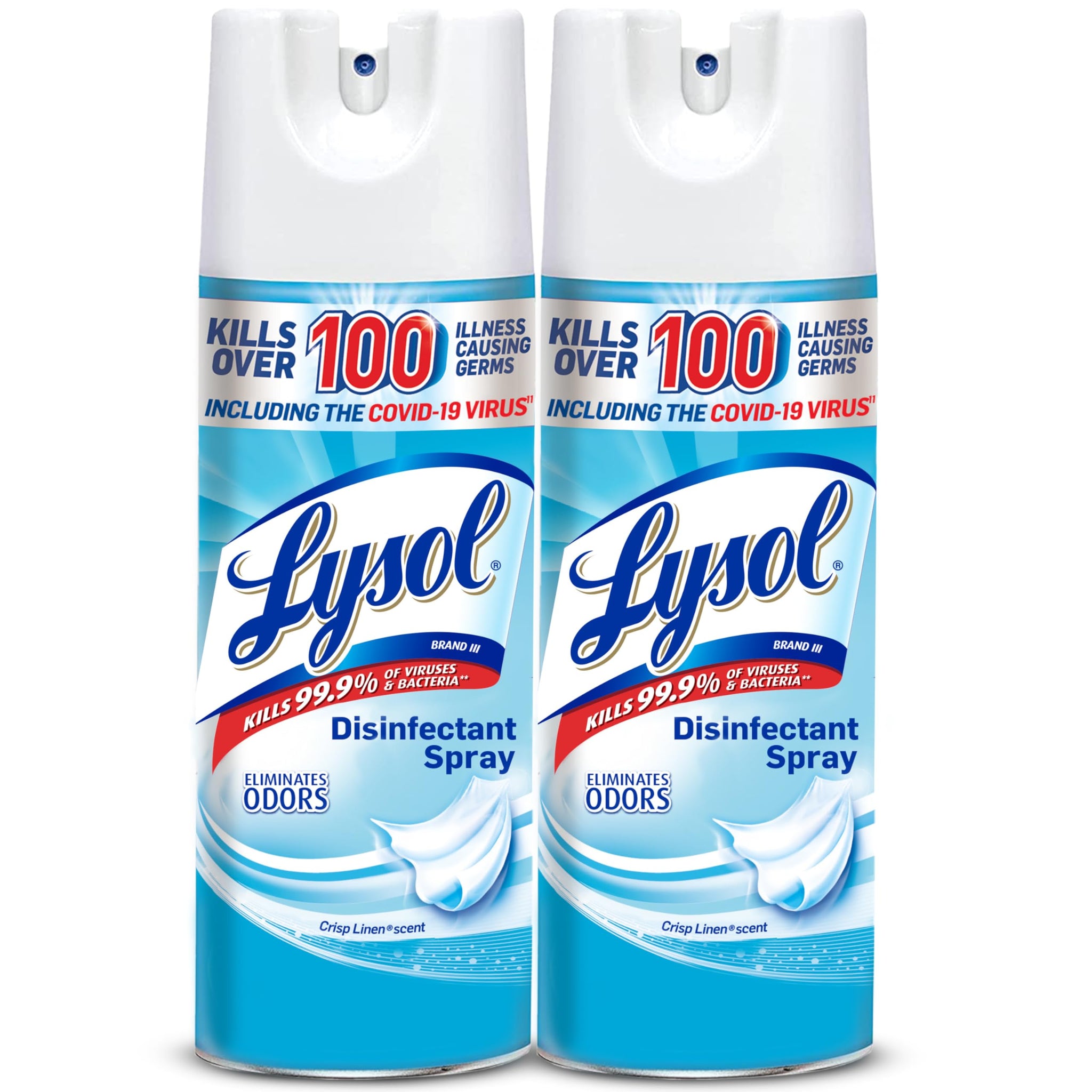 Lysol Disinfectant Spray, Household Cleaning Supplies, Disinfecting Multi-Purpose Room Spray, Antibacterial Sanitizer, Deodorizer, Kills Hantavirus