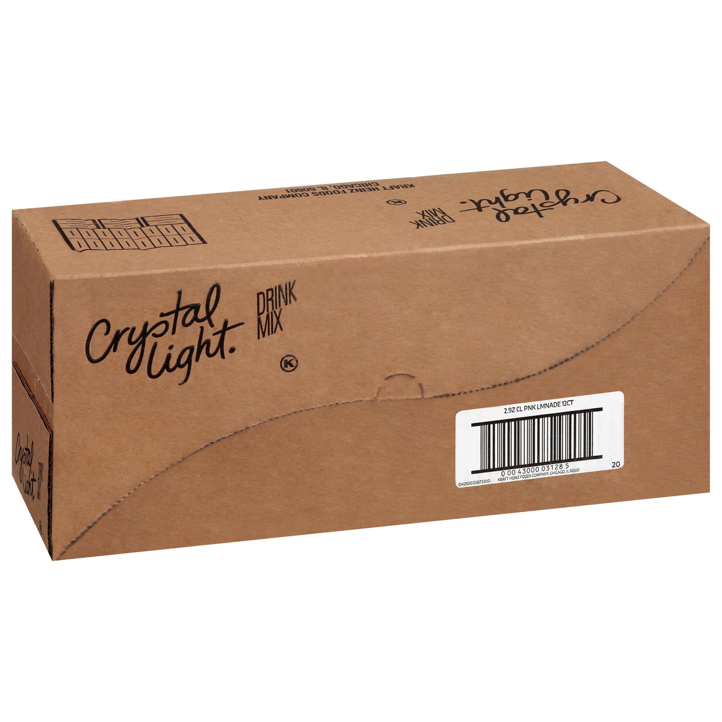 Crystal Light Drink Mix, 72 Pitcher Packets, for Flavorful Hydration and Shareable Refreshment, Pink Lemonade, Natural Flavor with other Natural