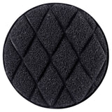 Jetz Scrubz Fashionable Scratch-Free Round Kitchen Scrubber Sponge (1-Pack, Yellow)