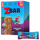 Zbar - Chocolate Chip - Soft-Baked Energy Snack Bars - Non-GMO - 12g Whole Grains - USDA Organic Granola Bars - Snacks for Kids (24 Pack)