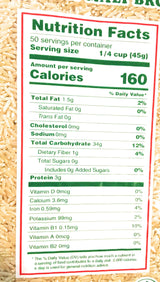 Cock Brand Jasmine Brown Rice 5 Lbs ( 2 Pack)
