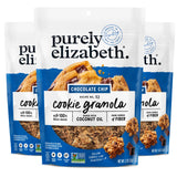 Purely Elizabeth, Cookie Granola, Chocolate Chip, 11oz Bag (3 Pack)