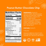 ALOHA Organic Plant Based Protein Bar MINIS |Peanut Butter Chocolate Chip | 20 Count, 24g Bars | Vegan, Low Sugar, Gluten Free, Low Carb, Non-GMO