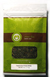 Mahamosa Passionfruit Green-White Tea 4 oz (with pineapple,papaya,strawberry), Flavored Loose Leaf (Looseleaf) Green Tea and White Tea Blend