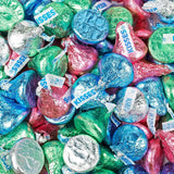 180ct Spring Easter Kisses Mix With Celebrate Kiss Stickers (1.8lb Bag)