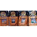 HEB Cafe Ole Taste of Texas Whole Bean Coffee Sampler 12oz Bag (Pack of 4 Different Flavors)