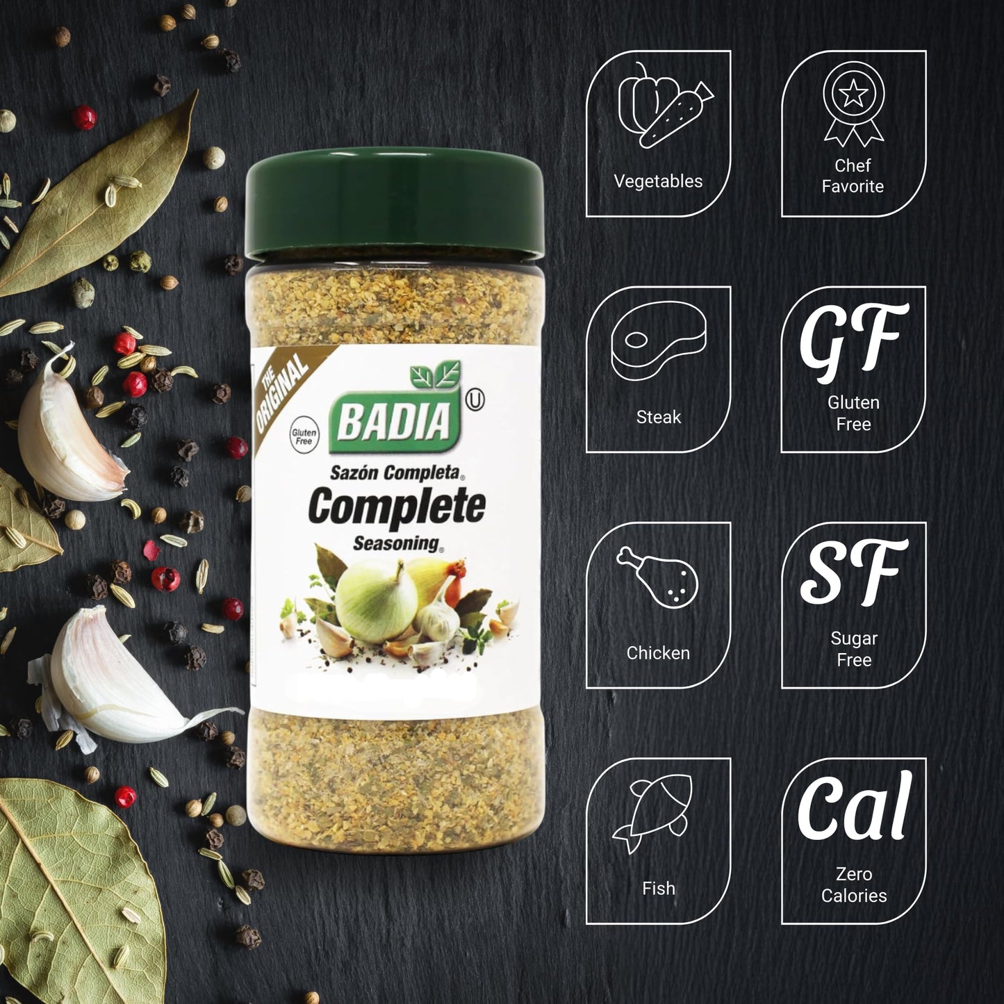 Badia Complete Seasoning, 3.5 Oz (Pack Of 8)